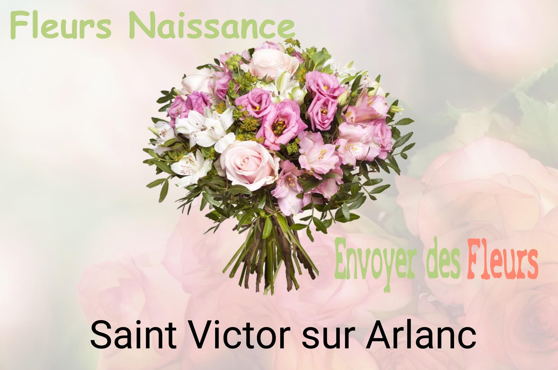 Bouquet de fleurs de naissance livré à Saint-Victor-sur-Arlanc