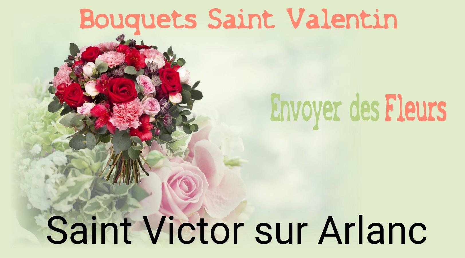 Roses de Saint-Valentin livrées à Saint-Victor-sur-Arlanc